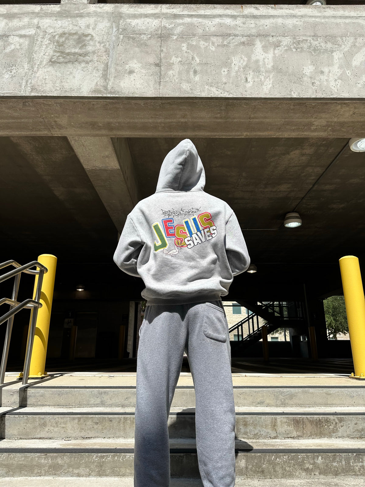 Jesus Saves Boxy Hoodie