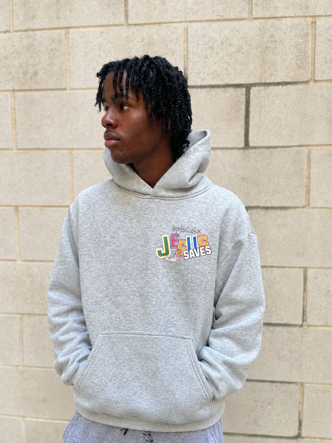Jesus Saves Boxy Pullover